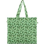 Leaves Pattern Texture Seamless Canvas Travel Bag