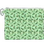 Leaves Pattern Texture Seamless Canvas Cosmetic Bag (XXXL)