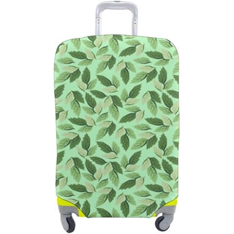 Leaves Pattern Texture Seamless Luggage Cover (Large) from ArtsNow.com