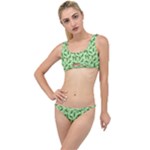 Leaves Pattern Texture Seamless The Little Details Bikini Set