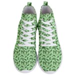 Leaves Pattern Texture Seamless Men s Lightweight High Top Sneakers