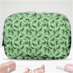 Leaves Pattern Texture Seamless Make Up Pouch (Small)