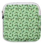 Leaves Pattern Texture Seamless Mini Square Pouch