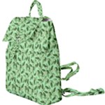 Leaves Pattern Texture Seamless Buckle Everyday Backpack