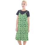 Leaves Pattern Texture Seamless Camis Fishtail Dress