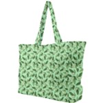 Leaves Pattern Texture Seamless Simple Shoulder Bag