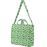 Leaves Pattern Texture Seamless Square Shoulder Tote Bag