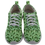 Leaves Pattern Texture Seamless Mens Athletic Shoes