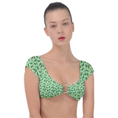 Cap Sleeve Ring Bikini Top 