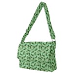 Leaves Pattern Texture Seamless Full Print Messenger Bag (M)