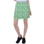 Leaves Pattern Texture Seamless Tennis Skirt