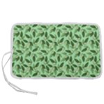 Leaves Pattern Texture Seamless Pen Storage Case (S)