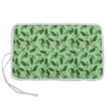 Leaves Pattern Texture Seamless Pen Storage Case (M)