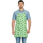 Leaves Pattern Texture Seamless Kitchen Apron