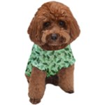 Leaves Pattern Texture Seamless Dog T-Shirt