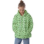 Leaves Pattern Texture Seamless Kids  Oversized Hoodie