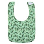 Leaves Pattern Texture Seamless Baby Bib