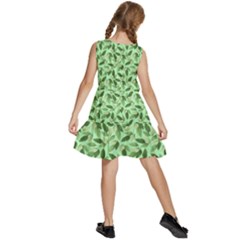 Kids  Sleeveless Tiered Mini Dress 