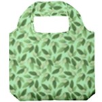 Leaves Pattern Texture Seamless Foldable Grocery Recycle Bag