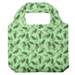 Leaves Pattern Texture Seamless Premium Foldable Grocery Recycle Bag