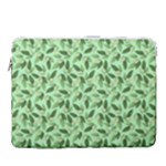 Leaves Pattern Texture Seamless 15  Vertical Laptop Sleeve Case With Pocket