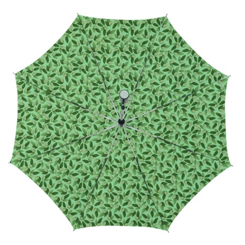 Leaves Pattern Texture Seamless Automatic Folding Umbrella with Case (Medium) from ArtsNow.com