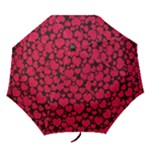 Valentines Day Hearts Pattern Love Red Folding Umbrellas