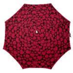 Valentines Day Hearts Pattern Love Red Straight Umbrellas