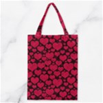 Valentines Day Hearts Pattern Love Red Classic Tote Bag