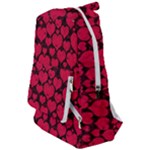 Valentines Day Hearts Pattern Love Red Travelers  Backpack