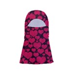 Valentines Day Hearts Pattern Love Red Adjustable Balaclava Face Mask