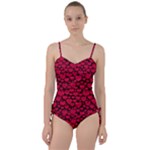 Valentines Day Hearts Pattern Love Red Sweetheart Tankini Set