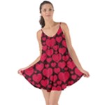 Valentines Day Hearts Pattern Love Red Love the Sun Cover Up