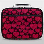 Valentines Day Hearts Pattern Love Red Full Print Lunch Bag