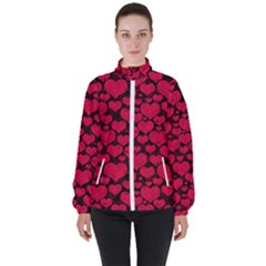 Women s High Neck Windbreaker 