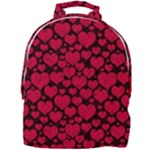 Valentines Day Hearts Pattern Love Red Mini Full Print Backpack