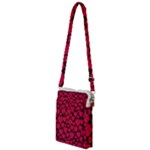 Valentines Day Hearts Pattern Love Red Multi Function Travel Bag