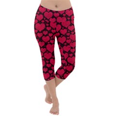 Lightweight Velour Capri Yoga Leggings 