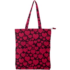 Double Zip Up Tote Bag 