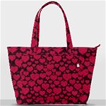 Valentines Day Hearts Pattern Love Red Back Pocket Shoulder Bag 