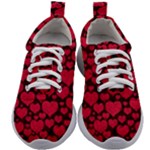 Valentines Day Hearts Pattern Love Red Kids Athletic Shoes