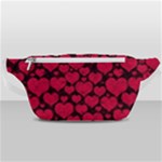 Valentines Day Hearts Pattern Love Red Waist Bag 