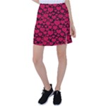 Valentines Day Hearts Pattern Love Red Tennis Skirt