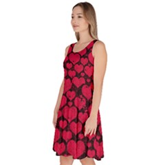 Knee Length Skater Dress With Pockets 