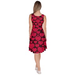 Knee Length Skater Dress With Pockets 