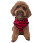 Valentines Day Hearts Pattern Love Red Dog Sweater