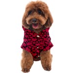 Valentines Day Hearts Pattern Love Red Dog Coat