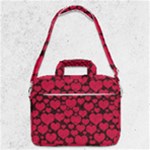 Valentines Day Hearts Pattern Love Red MacBook Pro 13  Shoulder Laptop Bag 