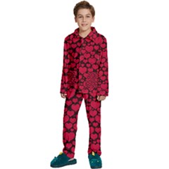 Kids  Long Sleeve Velvet Pajamas Set 