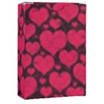 Valentines Day Hearts Pattern Love Red Playing Cards Single Design (Rectangle) with Custom Box